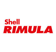 Logo „Shell Rimula“ mit rotem Schriftzug